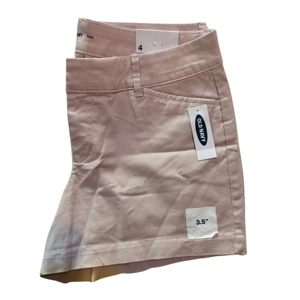 Old Navy Girls Pixie Light Pink Shorts (NWT, Size 4) 🌸